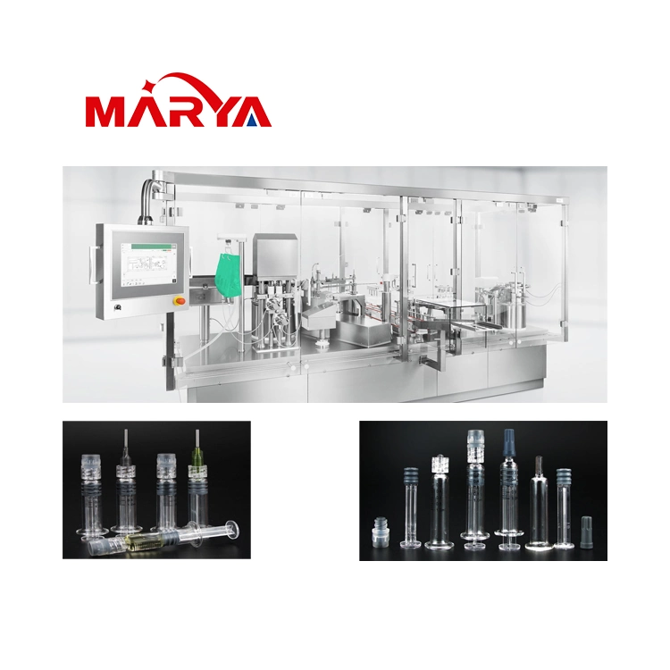 Shanghai Marya Pharmaceutical Pfs Machine Pre-Filled Plastic Syringe Filling Stoppering Production Line