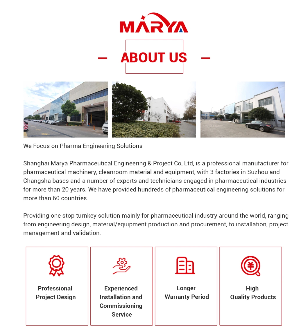 Marya Automatic Pharmaceutical Aseptic Vial Filling Machine for Vial Bottle Liquid Filling Sealing Line Manufacturer and Supplier