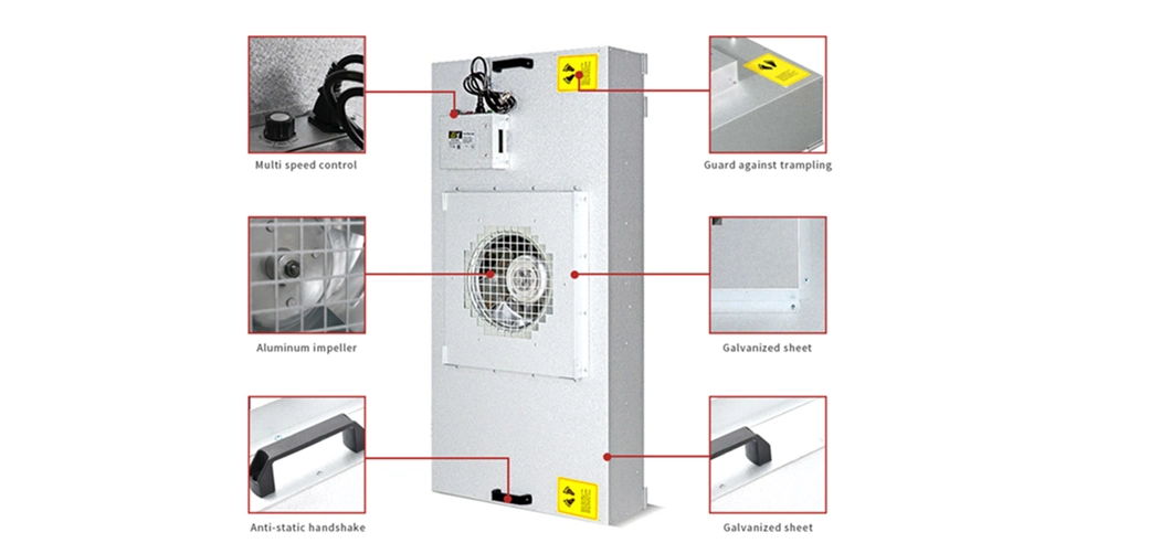 Clean Room Fan Filter Unit Dust Free Room Air Clean Equipment HEPA Filter FFU