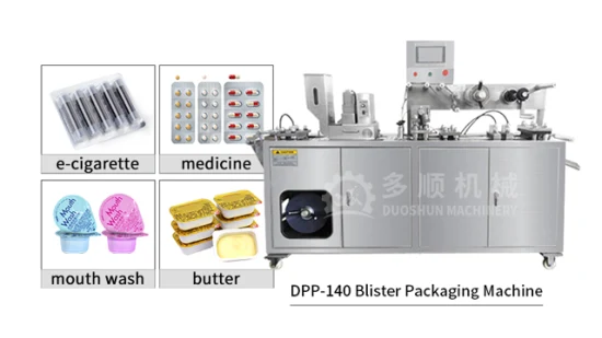 Automatic PVC Alu Alu Honey Tablet Capsule Pharmaceutical Blister Packing Machine