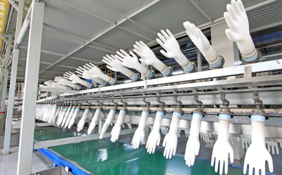 Customizable Pharmaceutical Industry Grade PVC Glove Production Equipment for Clean Room Use