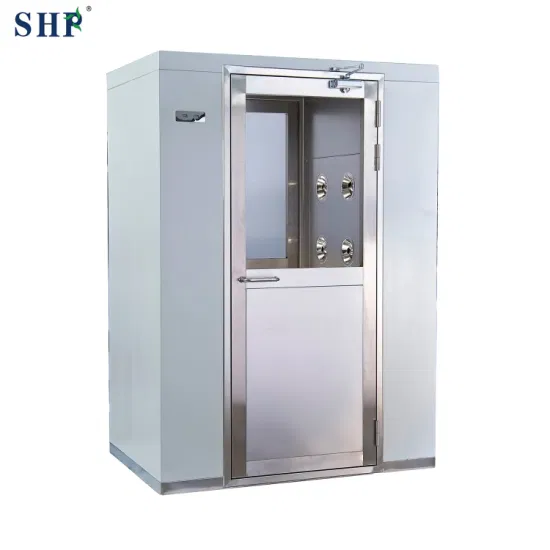 Laboratory Air Shower Clean Room One Person Portable Air Shower 304 Stainless Steel Air Shower Room Clean Room Automatic Air Shower Air Shower Equipment